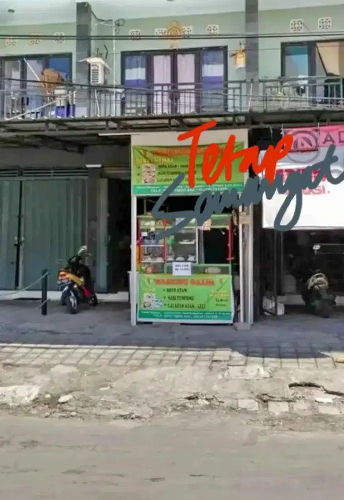 Jual cepat ruko lantai 2 di Jl Gunung Guntur Denpasar Barat Bali