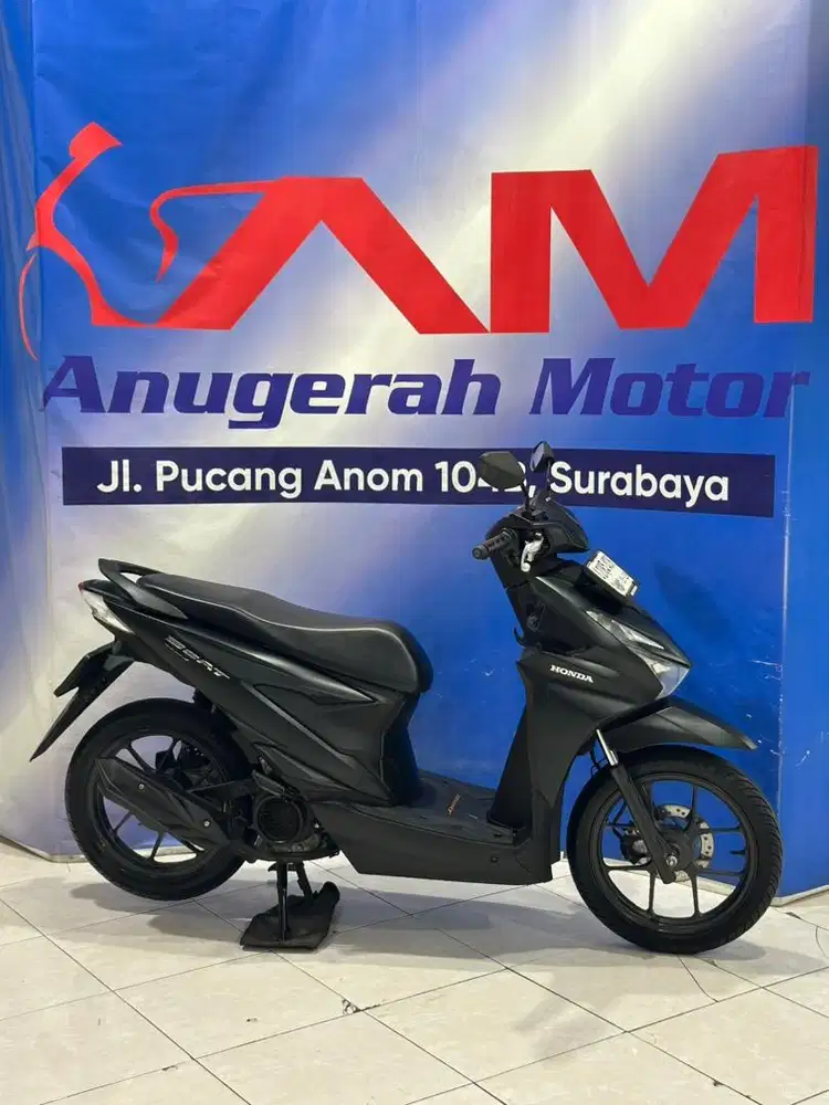 Honda Beat Deluxe Smartkey Tahun 2024 hitam