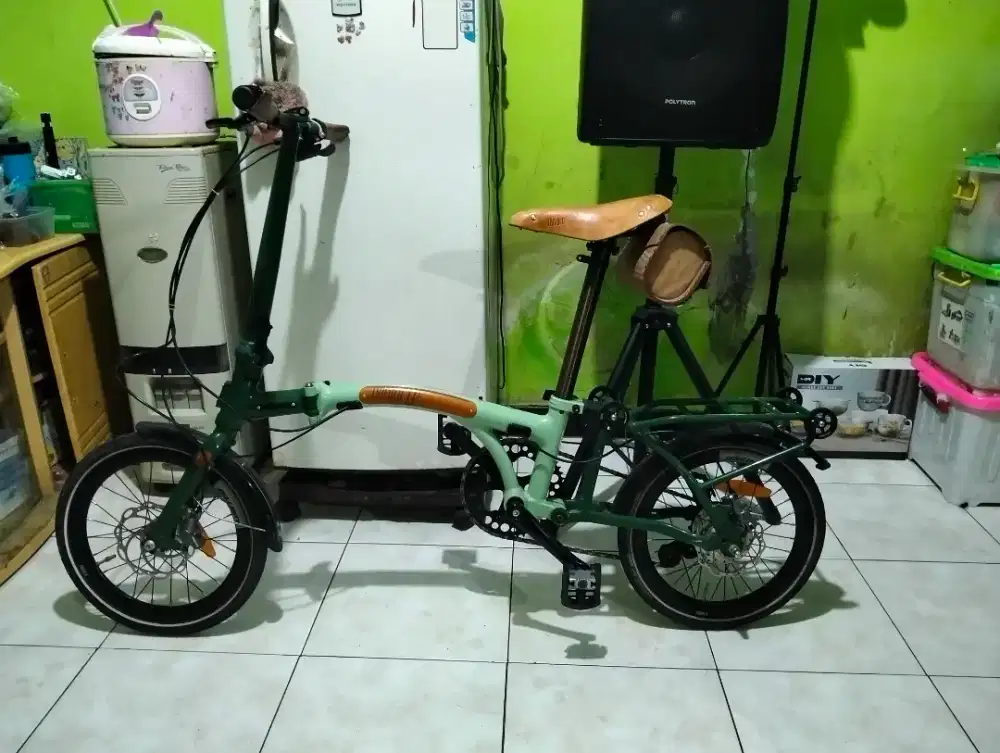 Folding bike UNITED TRIPOLD 11s LE (Leather edition)
