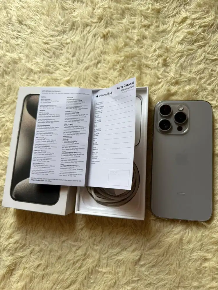 IPhone 15 Pro 128GB - Ex Ibox Super Mulus Like New