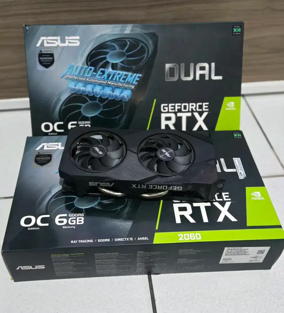 VGA RTX ASUS 2060 6GB OC