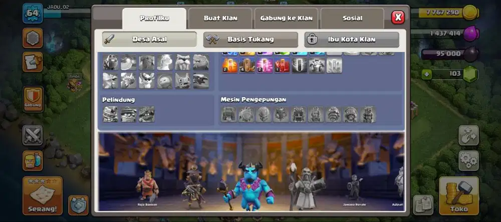 Mau Jual aja akun coc th 11 ,ga kepake juga