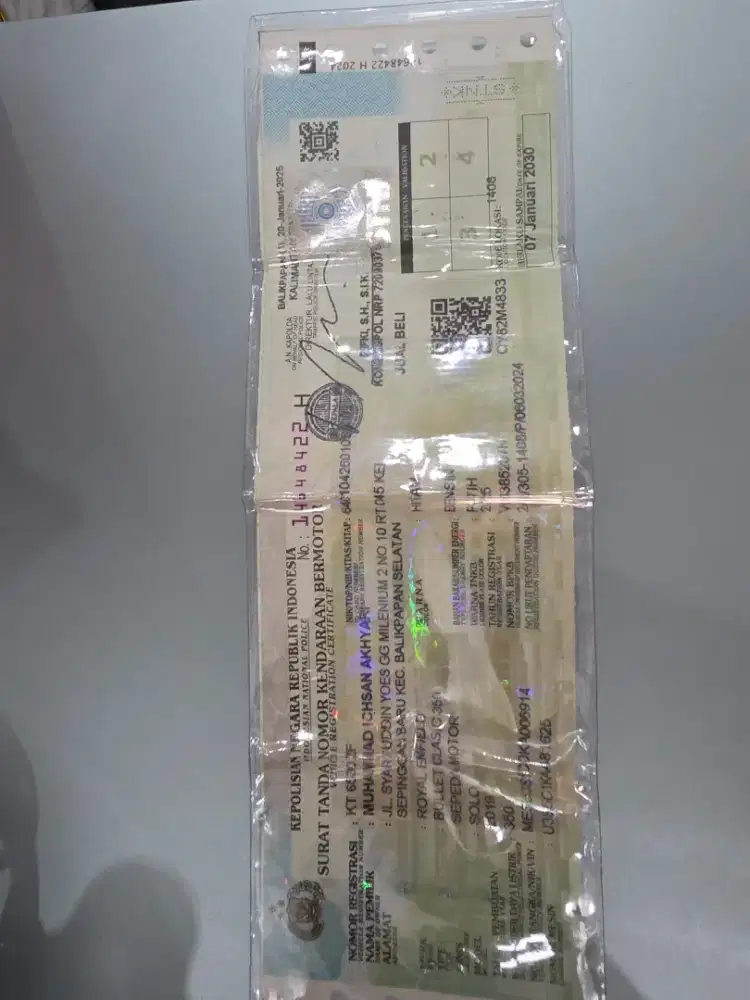 RE 350 tahun 2019