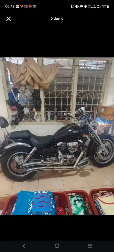 SM Sport V16 PlUS black 250cc KM rendah