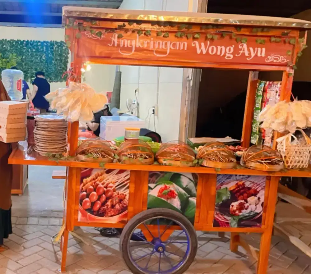 Jual rombong bekas angkringan