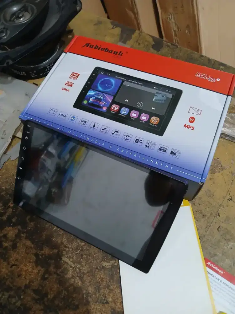 Tv mobil 9 inci audiobank mp5,harga unit saja