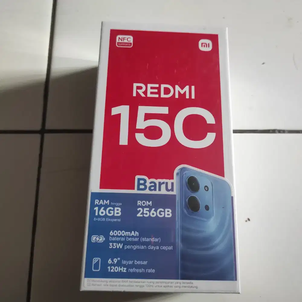 Redmi 15c ram 8 rom 256