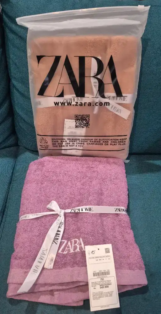 Handuk zara keren