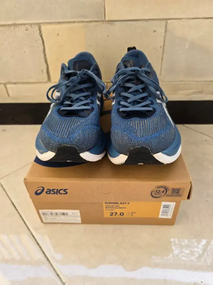 Asics Superblast 2 Winter Sea/White Size 42,5