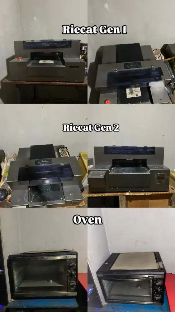 Mesin Sablon Digital (DTF) A3+ Riecat