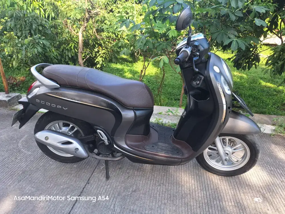Scoopy 2023 keyless low km bisa cash/kredit syariah angsuran TERMURAH