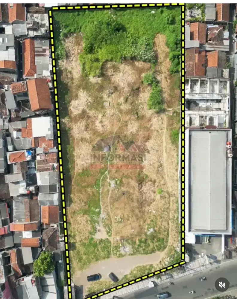 Dijual tanah kosong kotak luas 5000m2 strategis