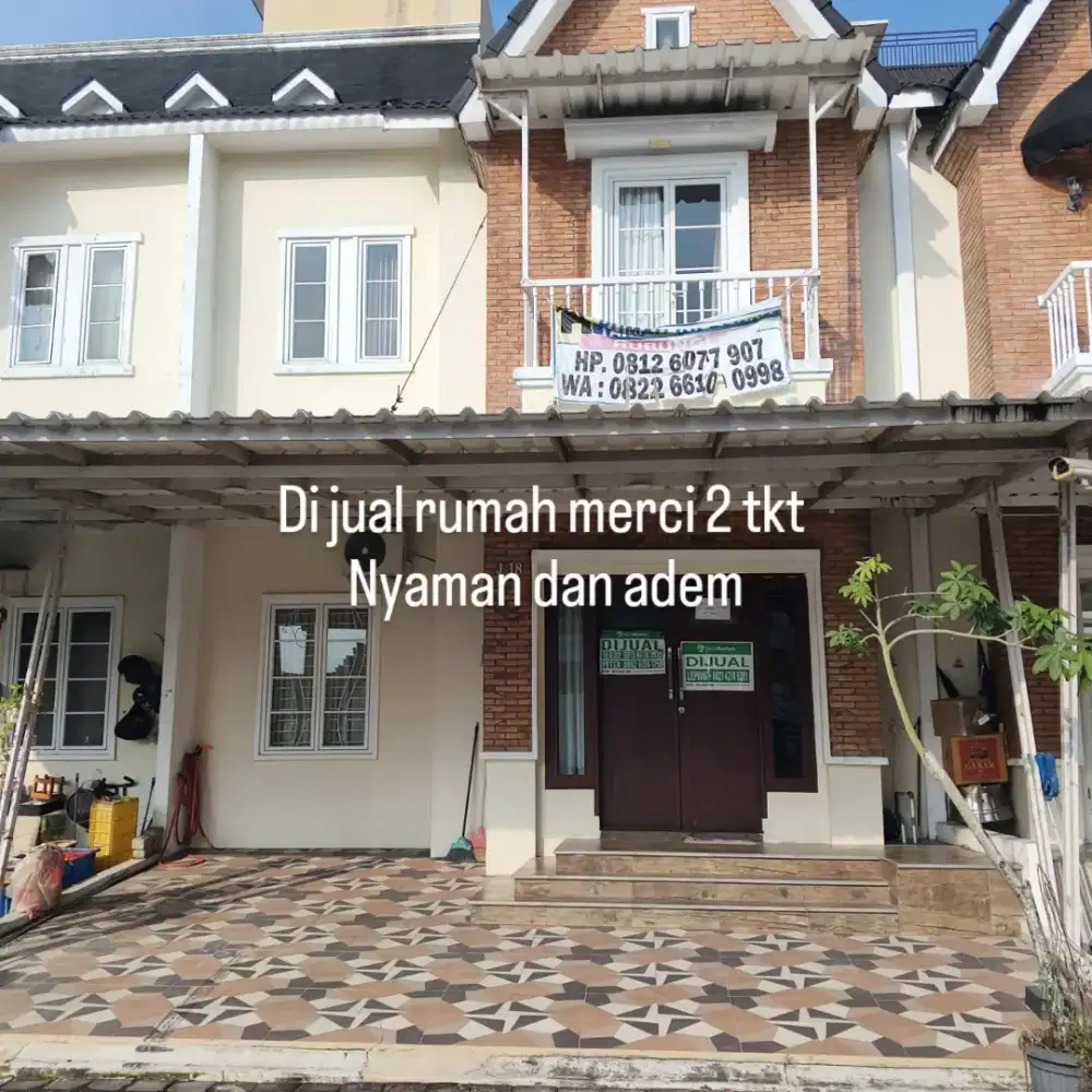 Di jual rumah merci