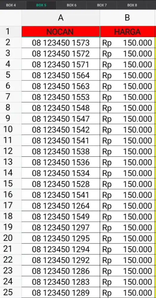 NOMOR CANTIK TELKOMSEL NEWS