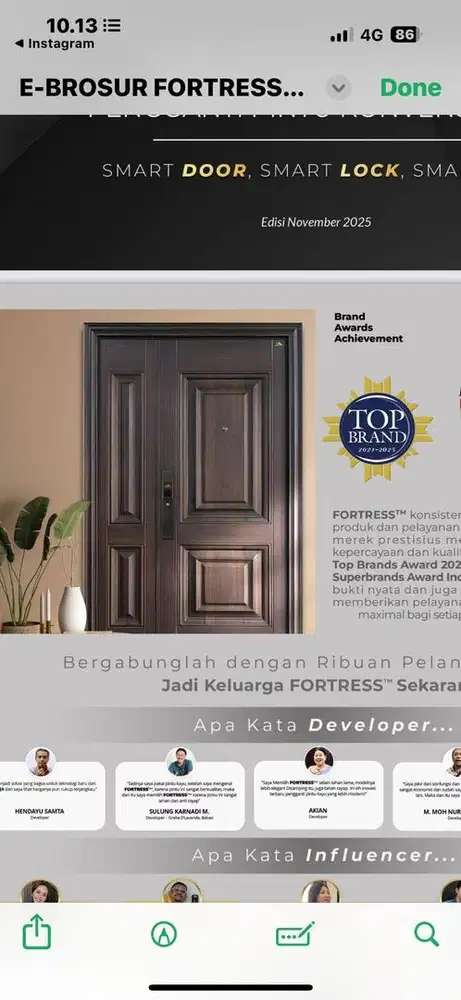 Pintu baja Fortress