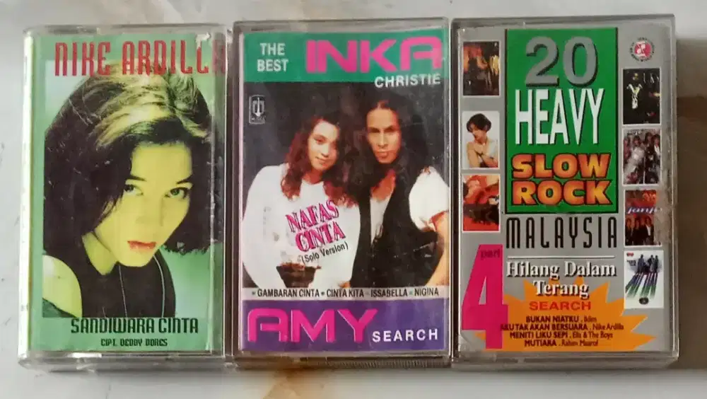 KASET NIKE ARDILLA , INKA CHRISTIE & SLOW ROCK MALAYSIA