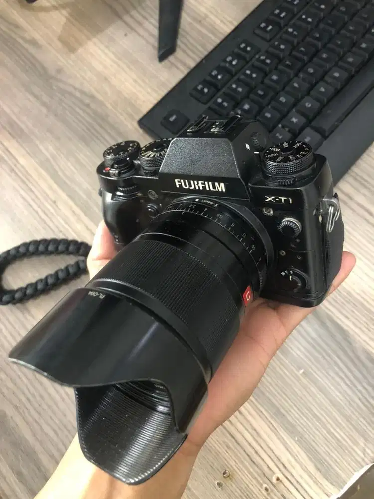 Kamera fujifilm XT-1 lensa viltrox 23 mm f1.4