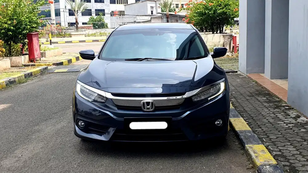 Honda civic es sedan turbo 2016 biru
