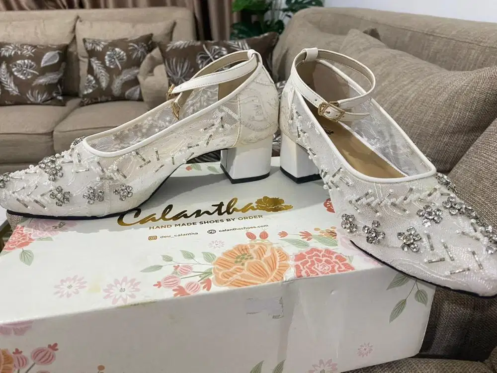 Weeding shoes calantha Murah
