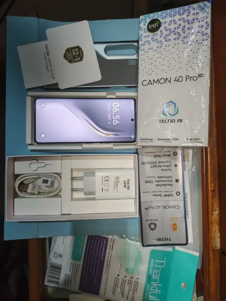 Camon 40 Pro 8/256 Lengkap