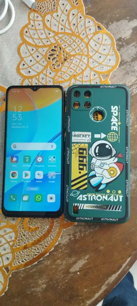 jual santai oppo a15 ram3/32gb