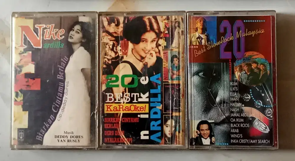 KASET NIKE ARDILLA & 20 BEST SLOW ROCK MALAYSIA