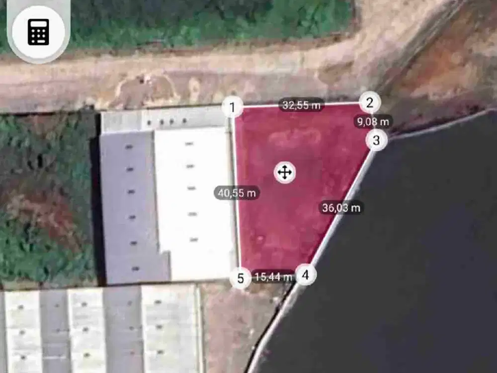 Di jual Tanah pergudangan 1144 m2 Bontoa indah