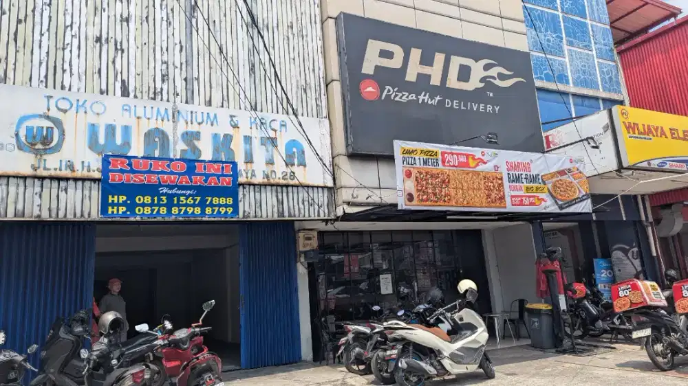 Disewakan RUKO  2,5 lt 2,5. dekat UIN