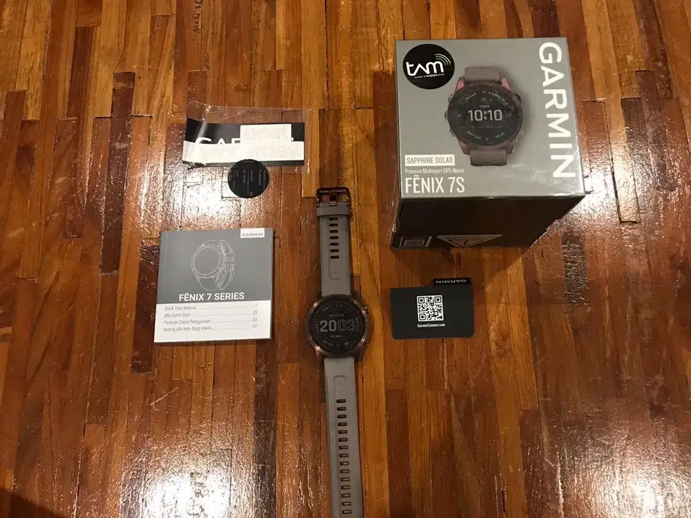 Garmin sapphire solar fenix 7s