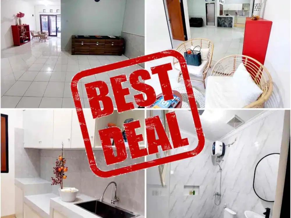 SIAP HUNI , Rumah Babatan Pratama Wiyung Surabaya dkt Royal Residence TPI