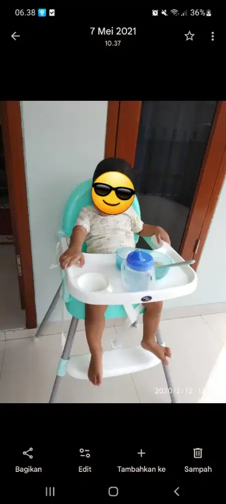 Kursi makan anak