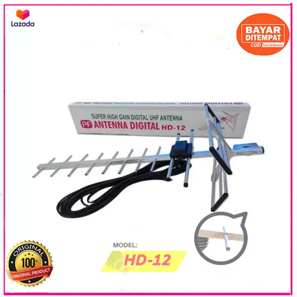 Jual paket antena tv anti petir