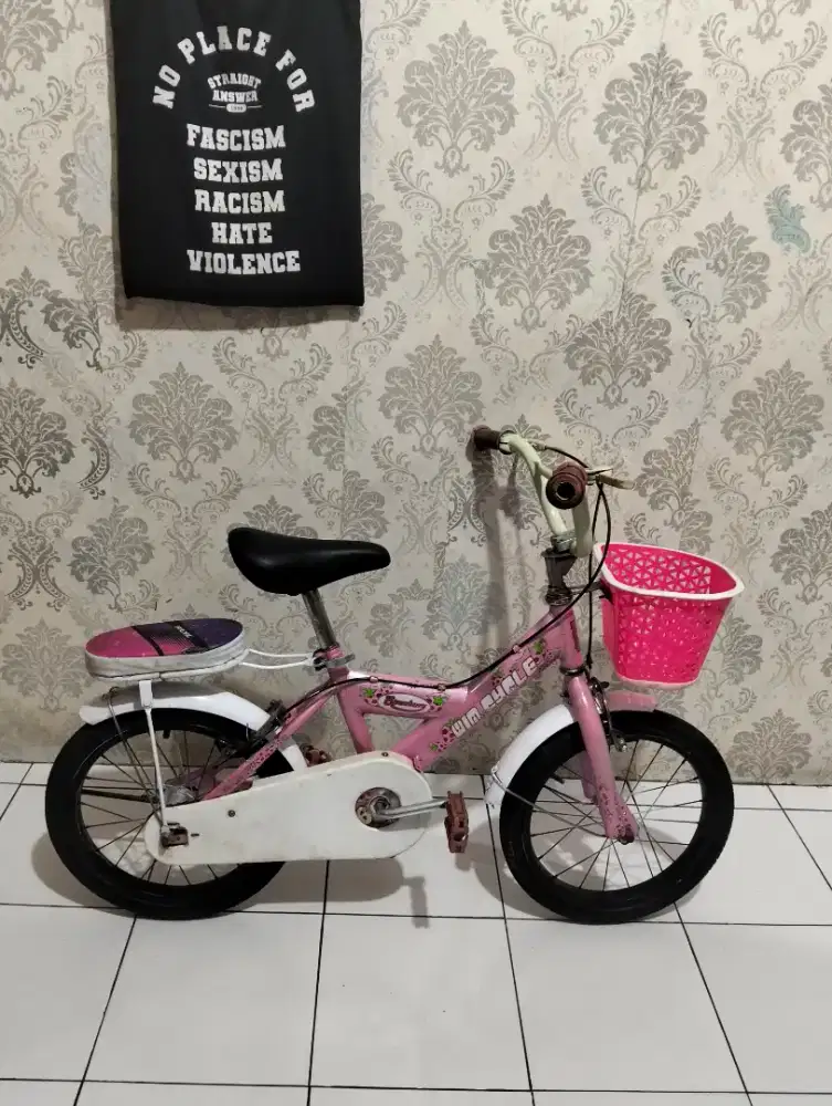 Wimcycle sepeda anak ukuran 16 untuk umur 4-7 tahun