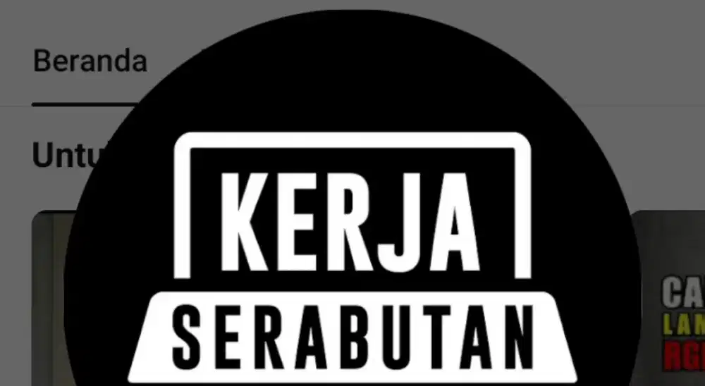 Mencari pekerjaan apa saja