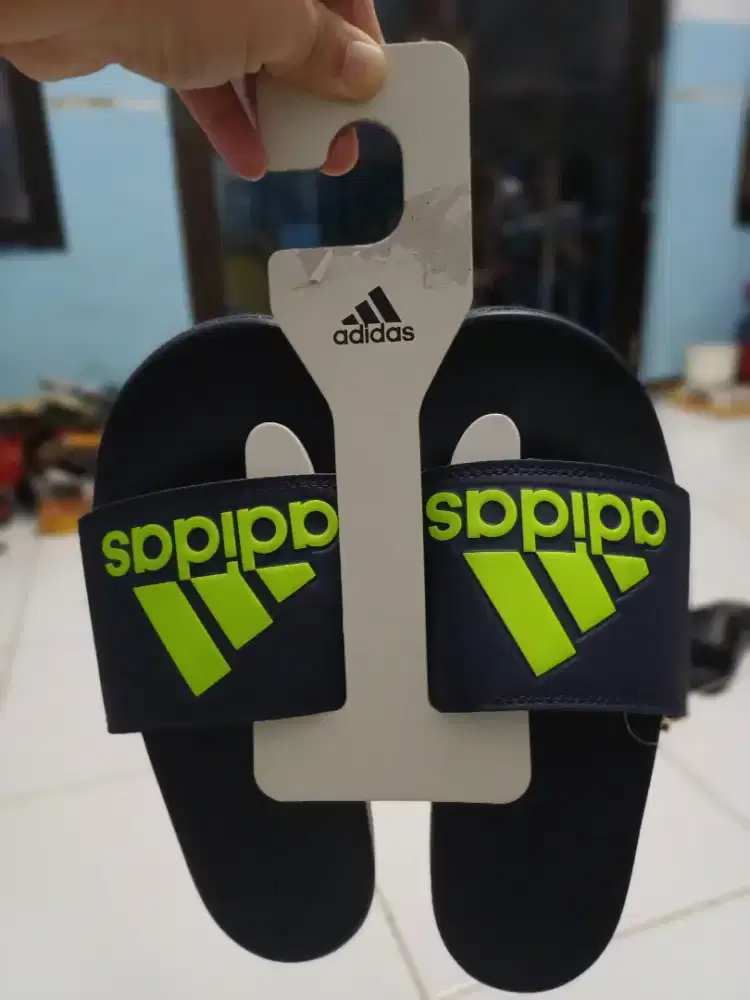 Sandal Adidas Adilette navy green Original