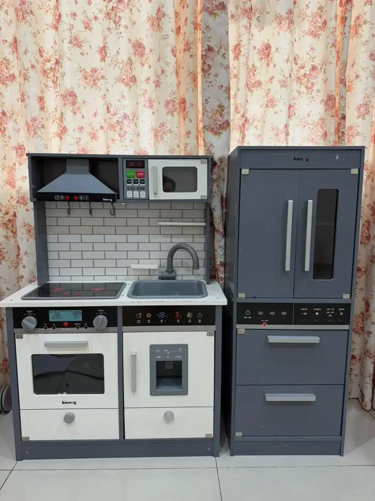 Preloved Mainan Dapur Kitchen Set Anak Kids Kulkas Toys