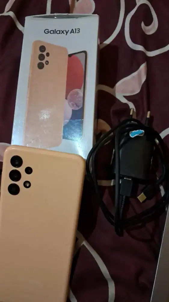 Samsung A13 Mulus Lengkap Jarang Dipake