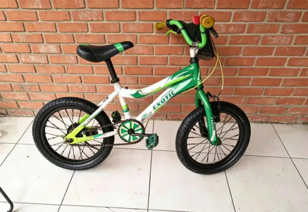Sepeda anak exotic uk16  bekas