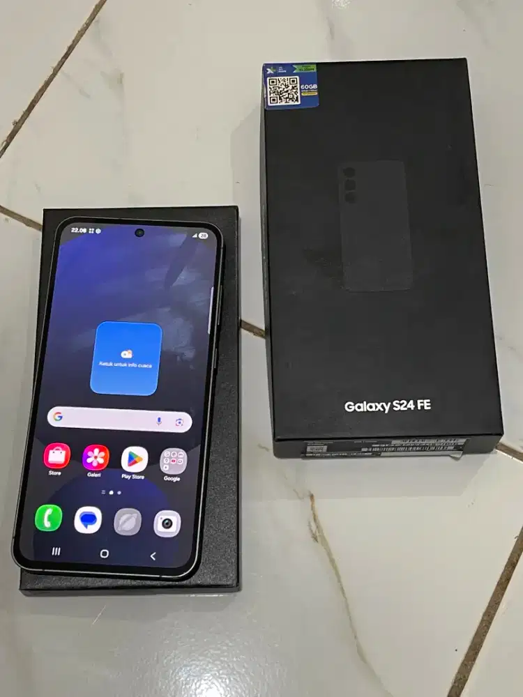 Samsung S24 Fe 5G 8/256 Mulus Fullset Original