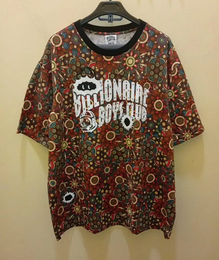 BILLIONAIRE BOYS CLUB POYETE LOGO PRINT TSHIRT