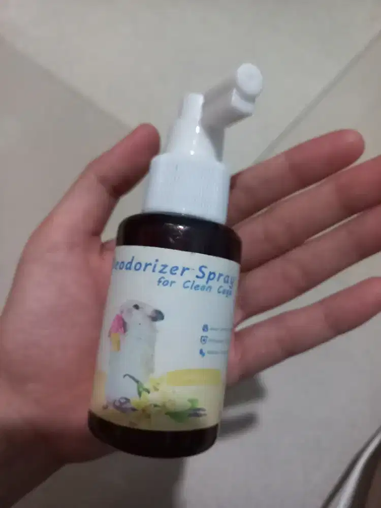 Deodorizer Spray Hamtoro (Pencegah Bau Kandang Hewan )