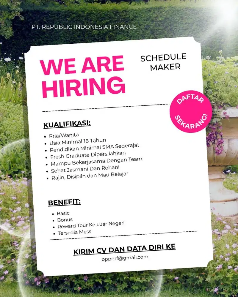 Lowongan pekerjaan