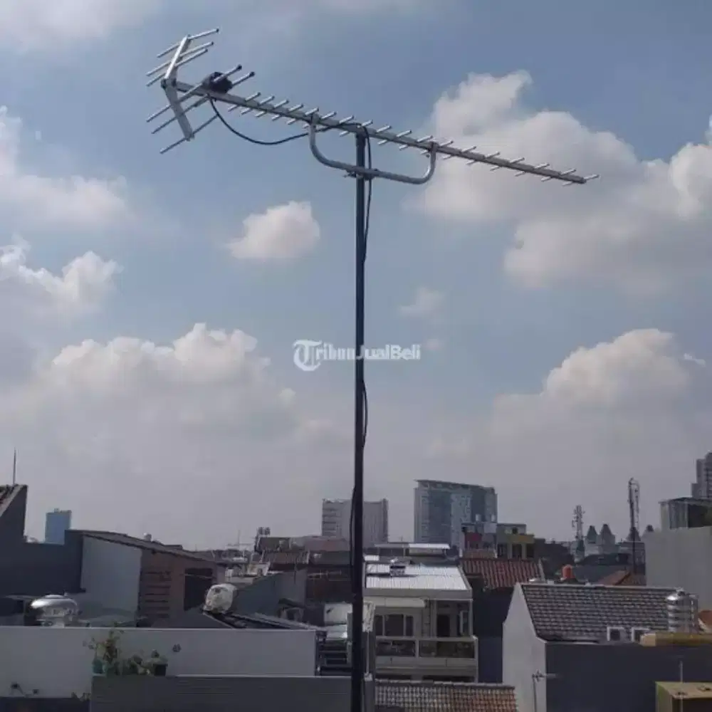 Jual paket antena tv dgtal anti petir