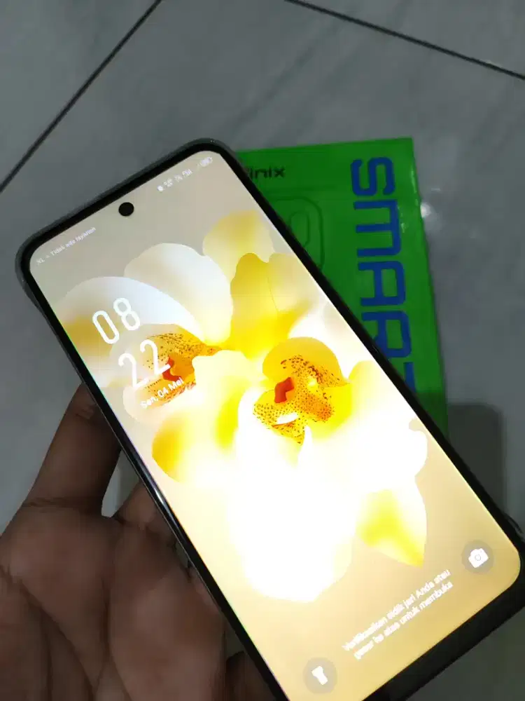 infinix smart 9 ram 4+4/128gb fullset jual butuh