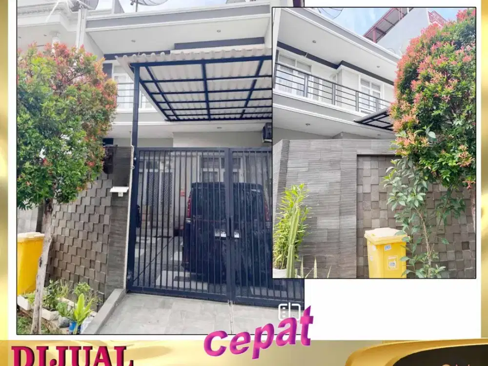 Dijual murah rumah 7 x 25 2 lantai di pantai indah kapuk jakarta utara