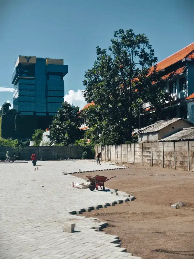 Pemasangan paving