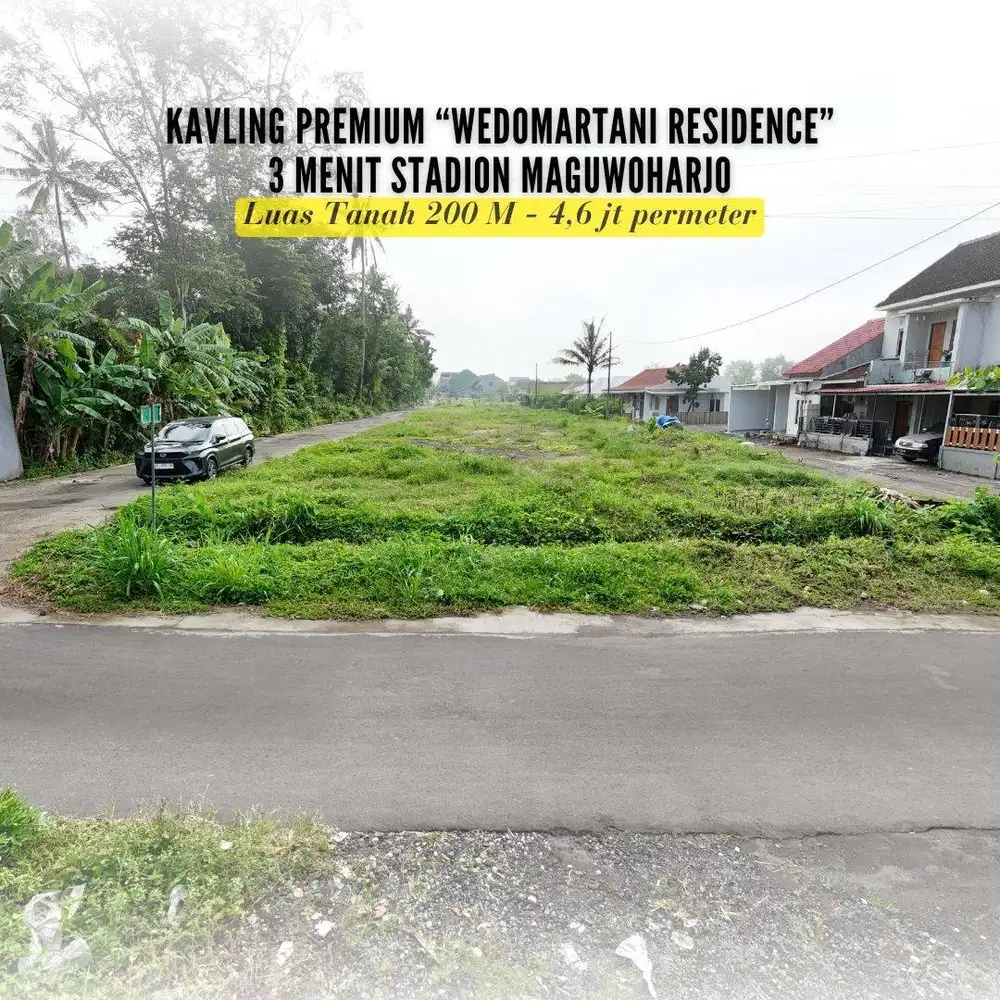 Kavling Wedomartani Dekat Stadion Maguwoharjo | SHM