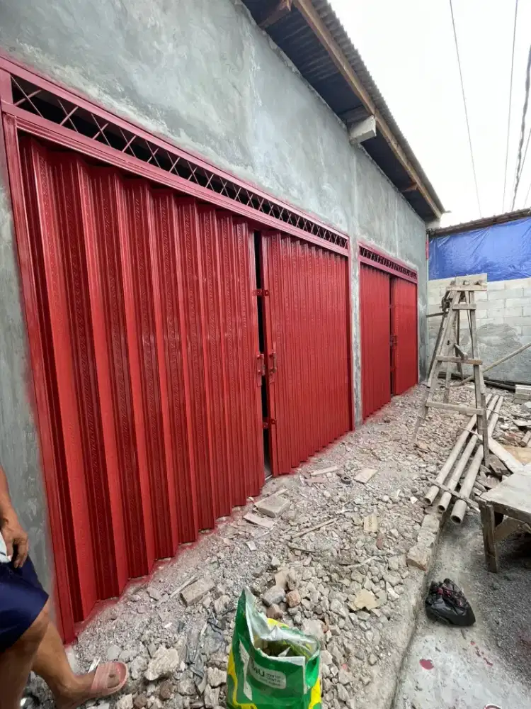 PINTU WARUNG BAHAN TAHAN KARAT