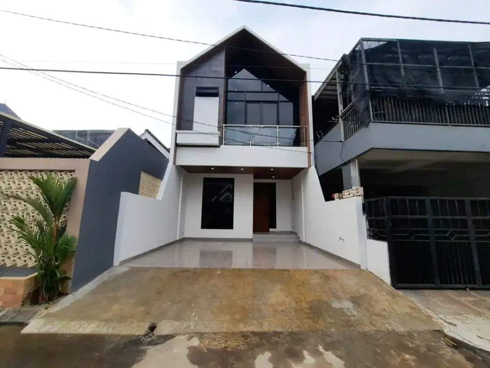 Dijual Rumah Brand New Modern Minimalis Luas 120 di Graha Raya, Tangerang Selatan