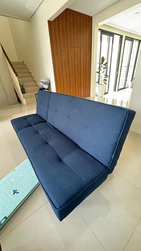 Informa Bleu Sofa Bed Fabric - Biru Tua